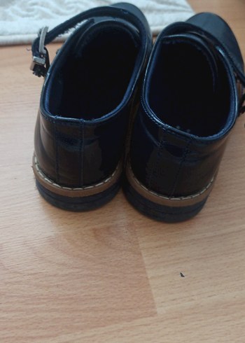 Erkek Çocuk Koyu Mavi Deri Tokalı Ayakkabı - Görsel 4