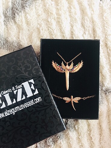 Gümüş Kolye ve Bileklik Seti