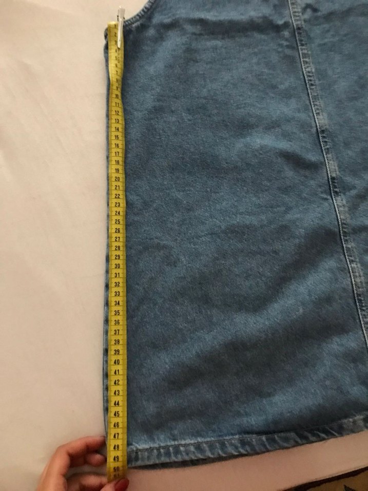 Tokalı Mavi Denim Slopet - Görsel 4