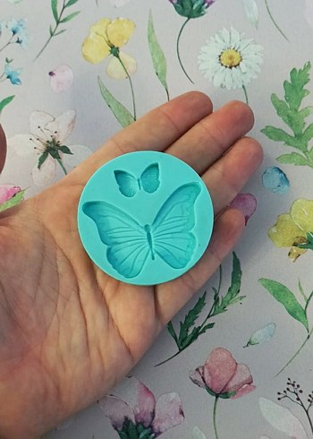 Hobby Life Kelebek Desenli Silikon Kalıbı