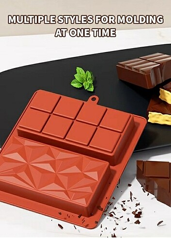 Çiftli Dubai çikolata kalıbı