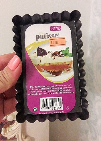 PATİSSE tart kalıbı