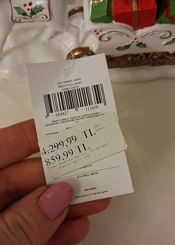 Yılbaşı geyik biblo - Görsel 8