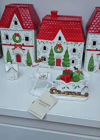 Yılbaşı geyik biblo - Görsel 6