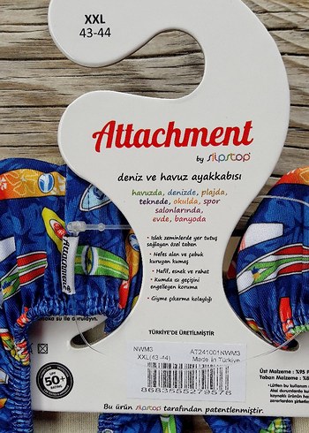 Erkek Deniz Terliği 50+UV korumalı - Görsel 4