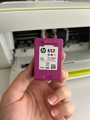 Hp 652 Renkli kartuş - Görsel 2