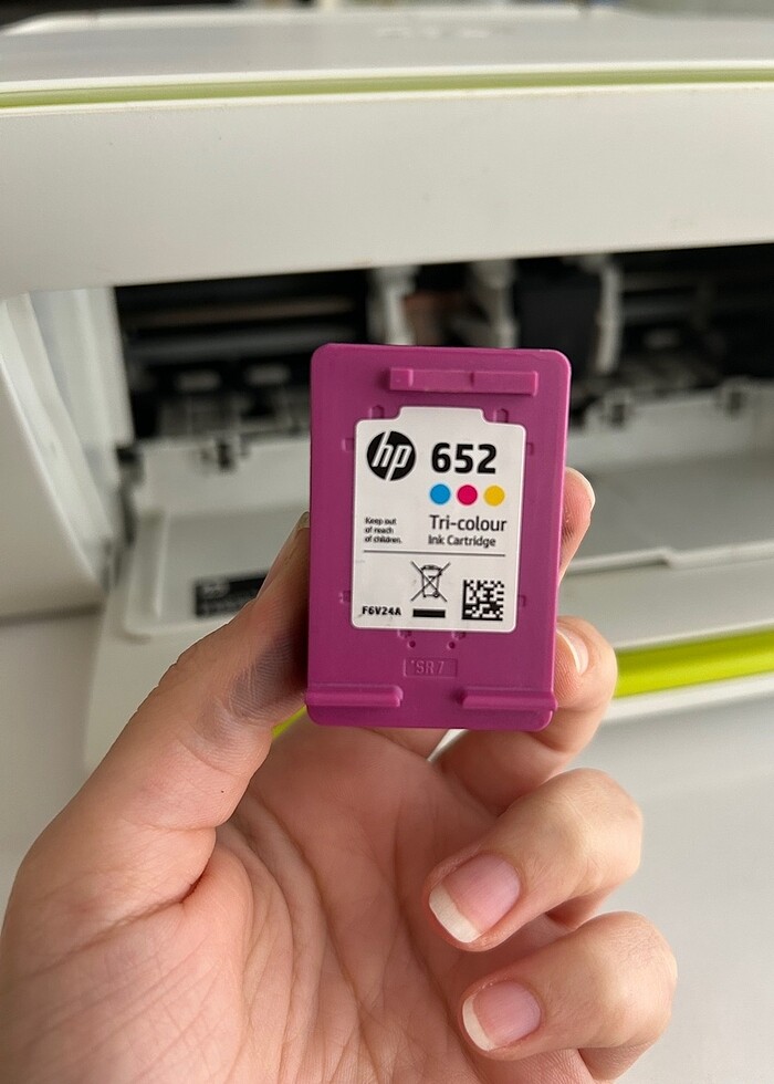 Hp 652 Renkli kartuş - Görsel 2