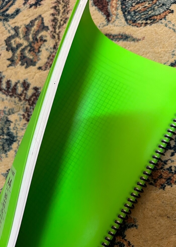 Kareli A4 Spiralli Defter - Görsel 3