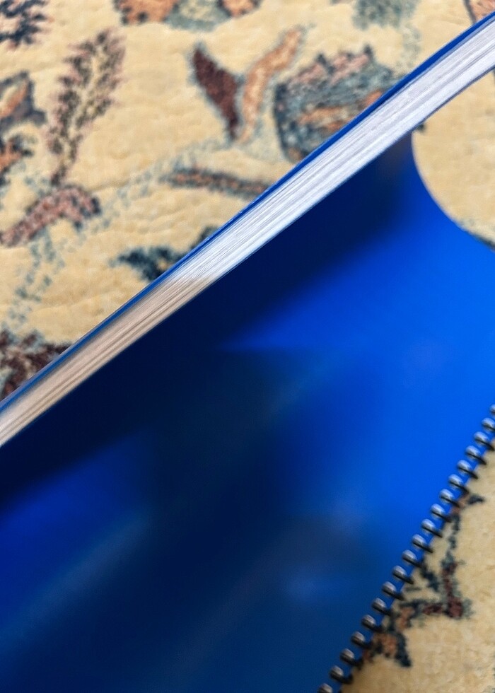 Çizgili A4 Spiralli Defter - Görsel 4