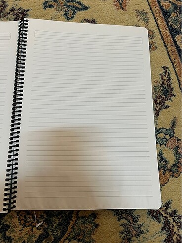 Çizgili A4 Spiralli Defter - Görsel 4