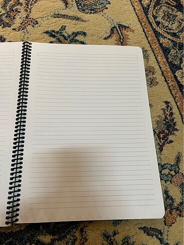 Çizgili A4 Spiralli Defter - Görsel 4