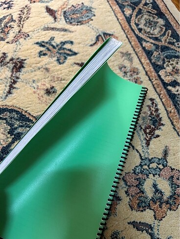 Çizgili A4 Spiralli Defter - Görsel 3