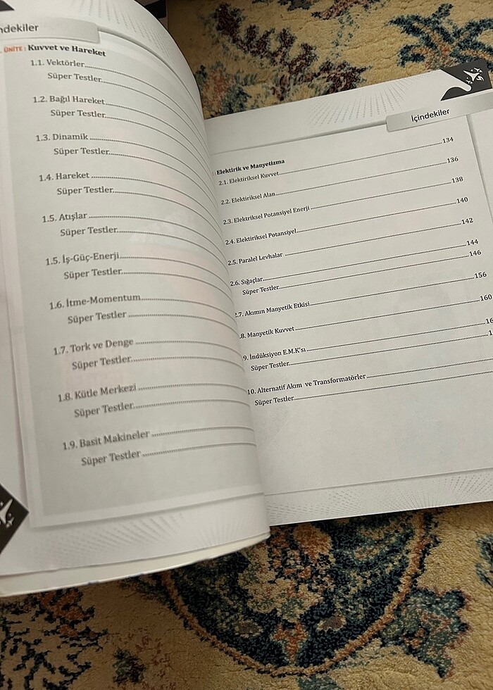 Armada Yayınları Süper Fizik 11 Soru Kitabı - Görsel 3