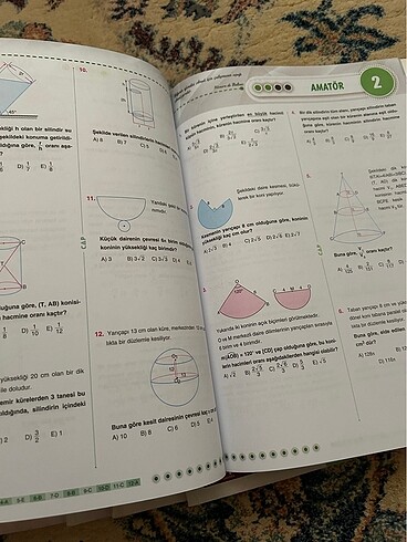 Çap Yayınları 11. Sınıf Fen Lisesi Matematik Seti - Görsel 4