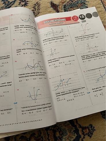 Çap Yayınları 10.Sınıf Fen Lisesi Matematik Seti - Görsel 4