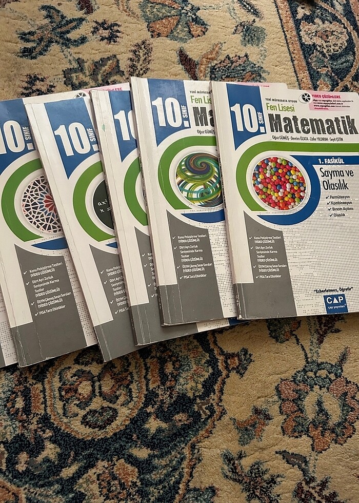 Çap Yayınları 10.Sınıf Fen Lisesi Matematik Seti - Görsel 2