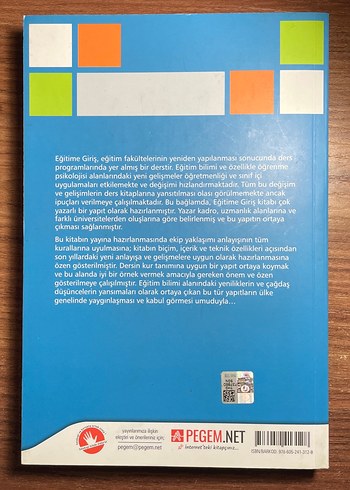 Eğitime Giriş - 18. Baskı, Pegem Akademi Özcan Demirel - Görsel 3