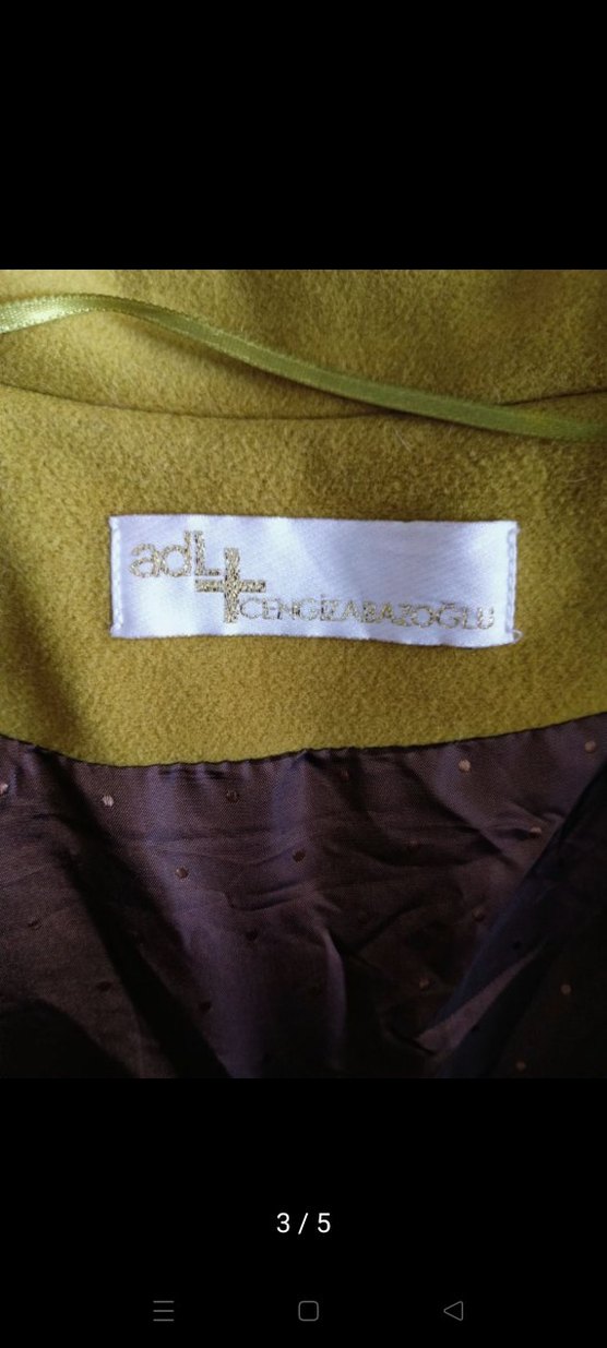 Adil Işık kaşe kaban - Görsel 3