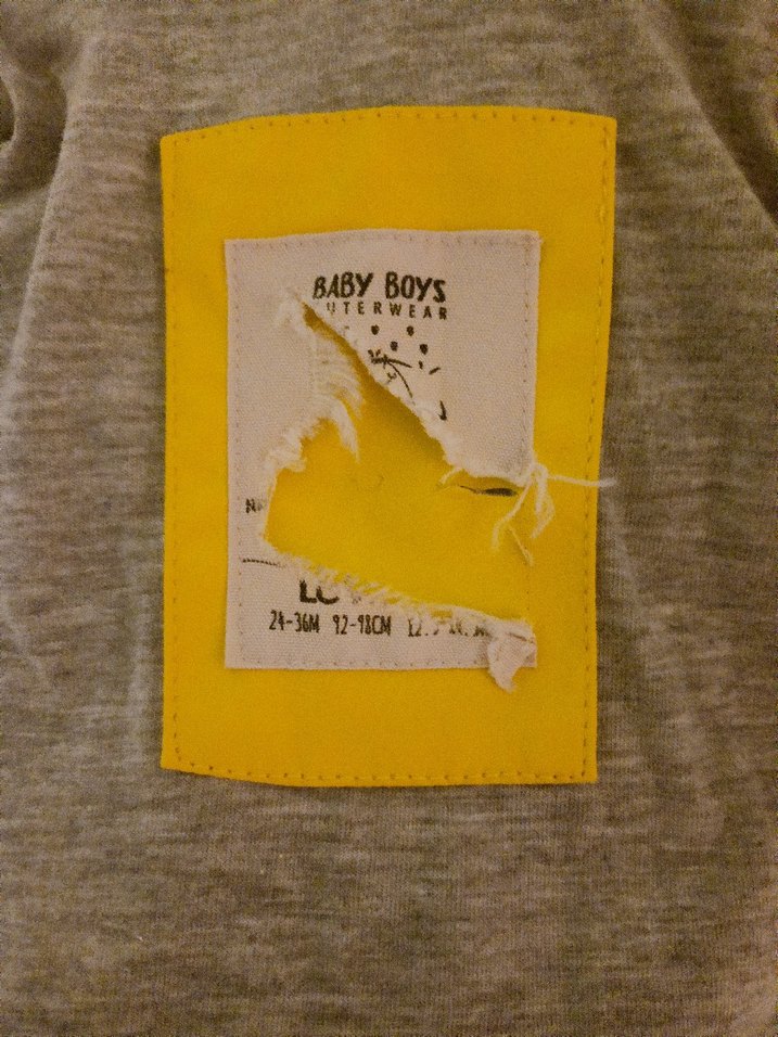 Sarı Kapüşonlu Fermuarlı Erkek Çocuk yağmurluk. - Görsel 5