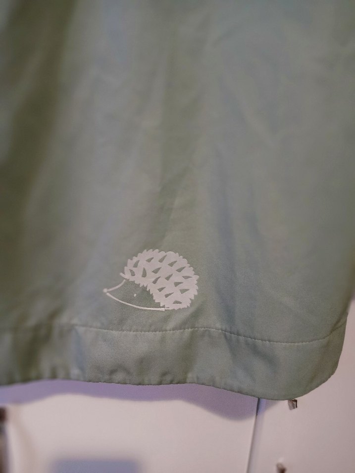 Erkek Çocuk Yeşil Düğmeli Yağmurluk - Görsel 4