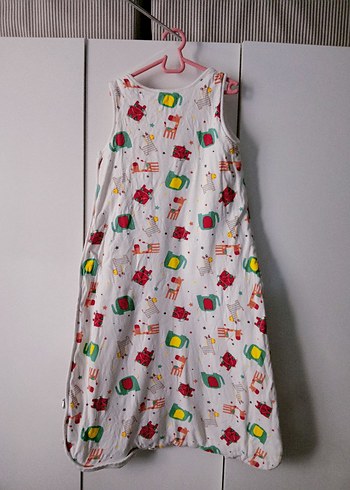 Renkli Desenli Bebek Uyku Tulumu - Görsel 2