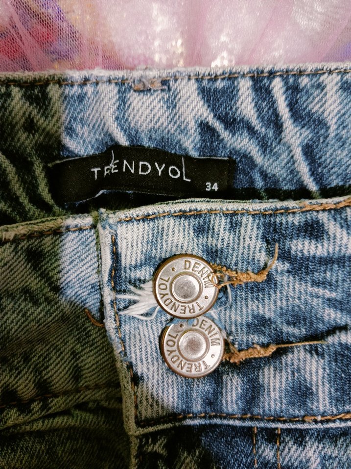 Mavi Salaş Midi Denim Pantolon - Görsel 3