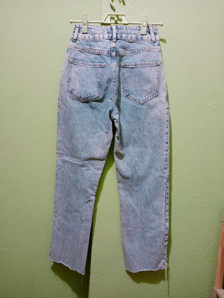 Mavi Salaş Midi Denim Pantolon - Görsel 2