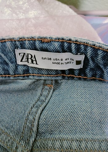 Mavi Rahat Kesim Kadın Denim Pantolon - Görsel 4