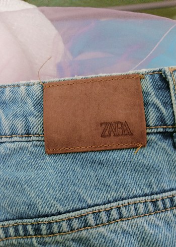 Mavi Rahat Kesim Kadın Denim Pantolon - Görsel 3