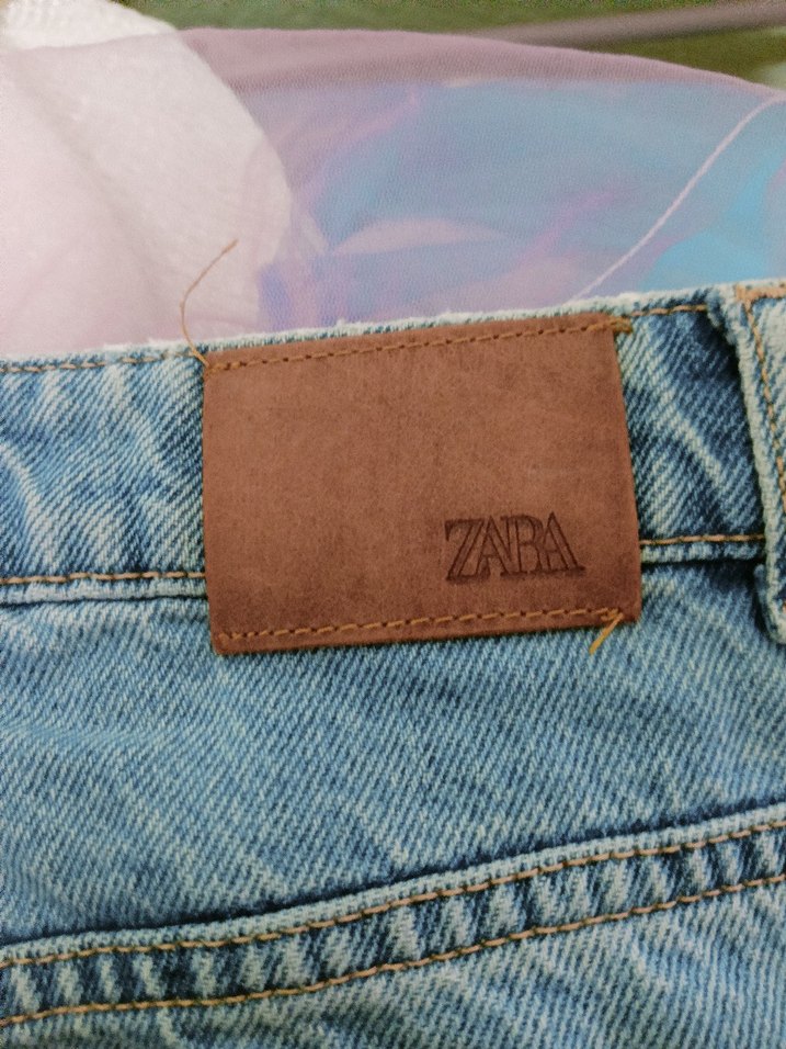 Mavi Rahat Kesim Kadın Denim Pantolon - Görsel 3