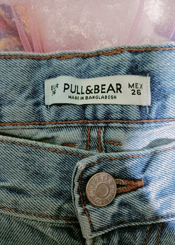 Mavi Pastel Renkli Bol Kesim Kadın Kot Pantolon - Görsel 3