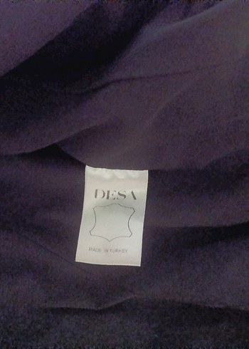 Siyah Deri Biker Ceket Kadın - Görsel 7