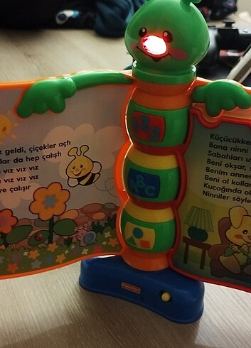 Fisher Price Fisher Price Eğitici Masalcı Tırtıl Kitap 