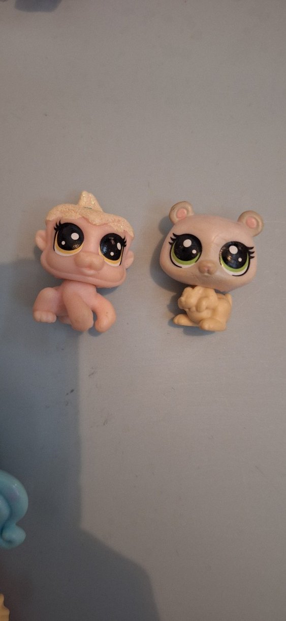 Pastel Renkli Mini Aksiyon Figürleri Seti - Görsel 3