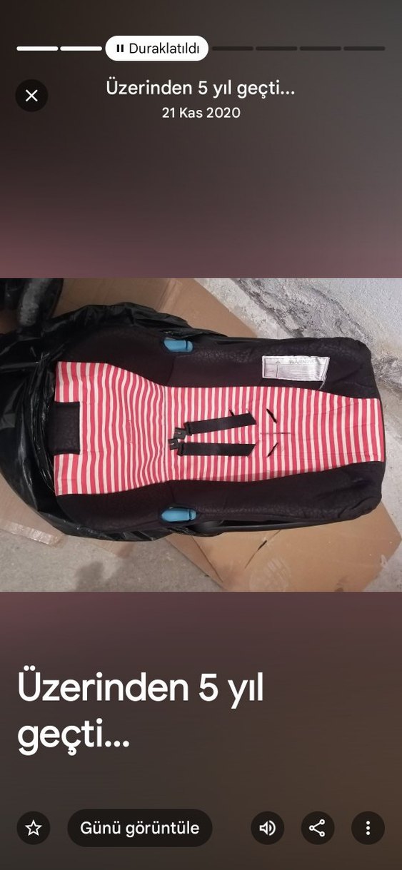 Kırmızı Bebek Oto Koltuğu - Görsel 2