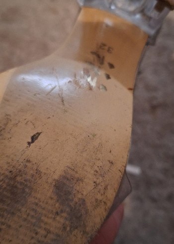 Gri  Desenli Tokalı Topuklu cocuk Ayakkabı 32 numara - Görsel 4