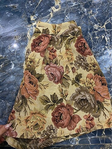 Vintage Love Vintage Gül Desenli Şort