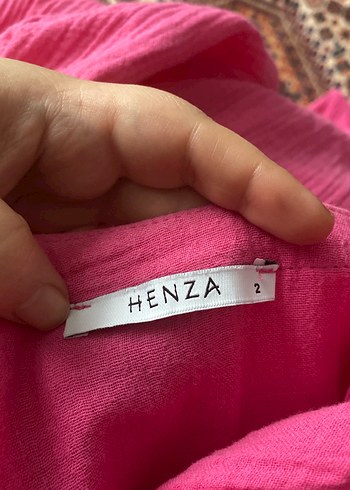 Pembe Bohem Tarzı Müslin  Kadın elbise - Görsel 8