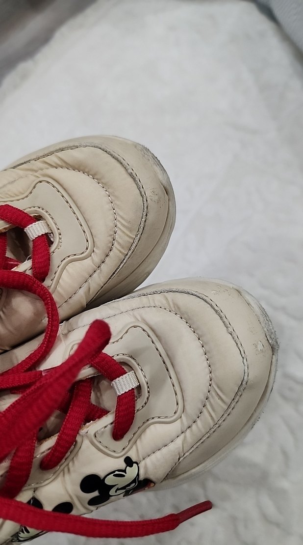 Zara Mickey Mouse Baskılı Kız/erkek Spor Ayakkabı - Görsel 4