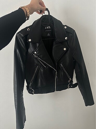 Zara Zara suni deri ceket