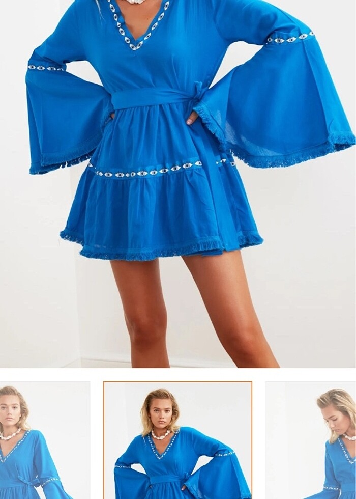 Milla elbise pareo - Görsel 2