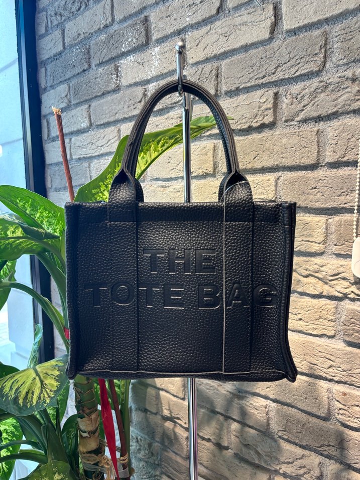 Bej Deri Fermuarlı Kadın Tote Çanta - Görsel 4