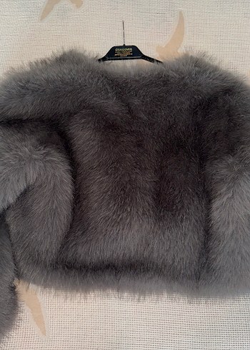 Zara kürk / mont tamamen yenidir - Görsel 6