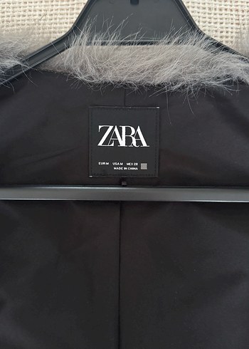 Zara kürk / mont tamamen yenidir - Görsel 9