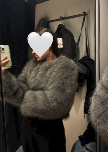 Zara kürk / mont tamamen yenidir - Görsel 2