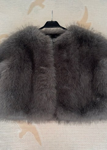 Zara kürk / mont tamamen yenidir - Görsel 4