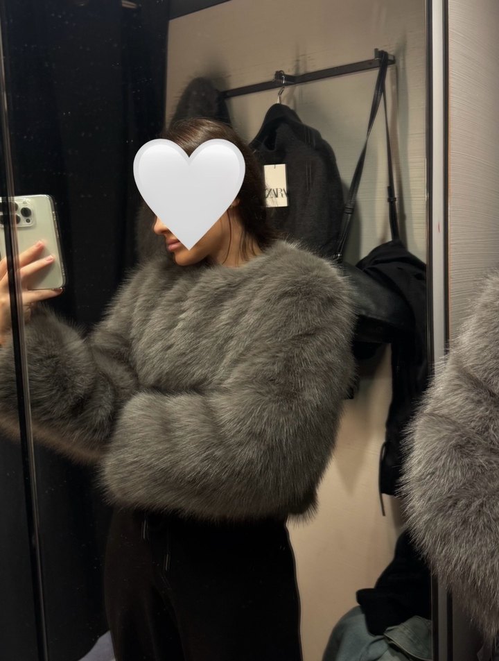 Zara kürk / mont tamamen yenidir - Görsel 2