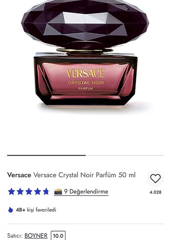 Versace Crystal Noir Kadın Parfümü - Görsel 3