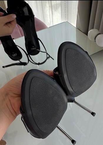 Zara topuklu ayakkabı 37 numara - Görsel 9