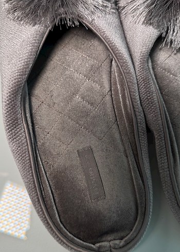 Gri Kadın terlik oysho - Görsel 4